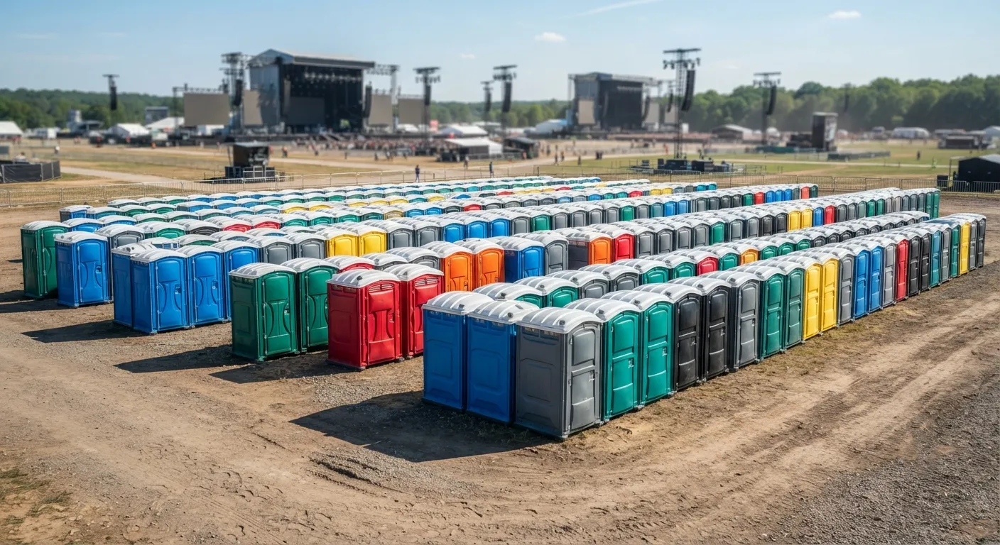 Festival Restroom Rental in Charleston, SC