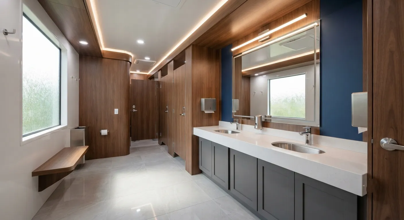 Luxury Restroom Trailer in Charleston, SC
