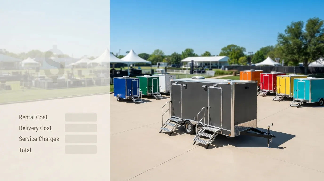 Restroom Trailer Rental Cost in Charleston, SC