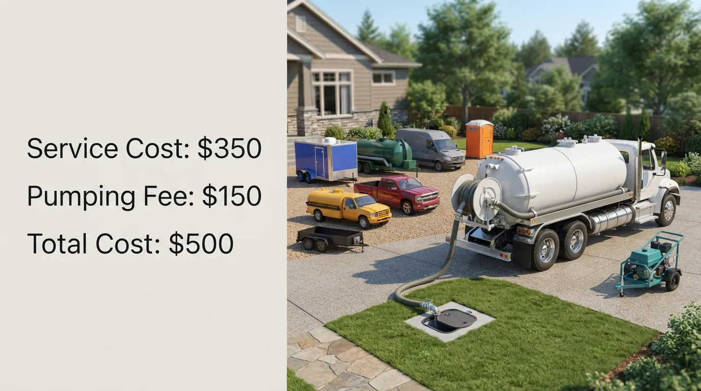 Septic Tank Pumping Cost in Charleston, SC