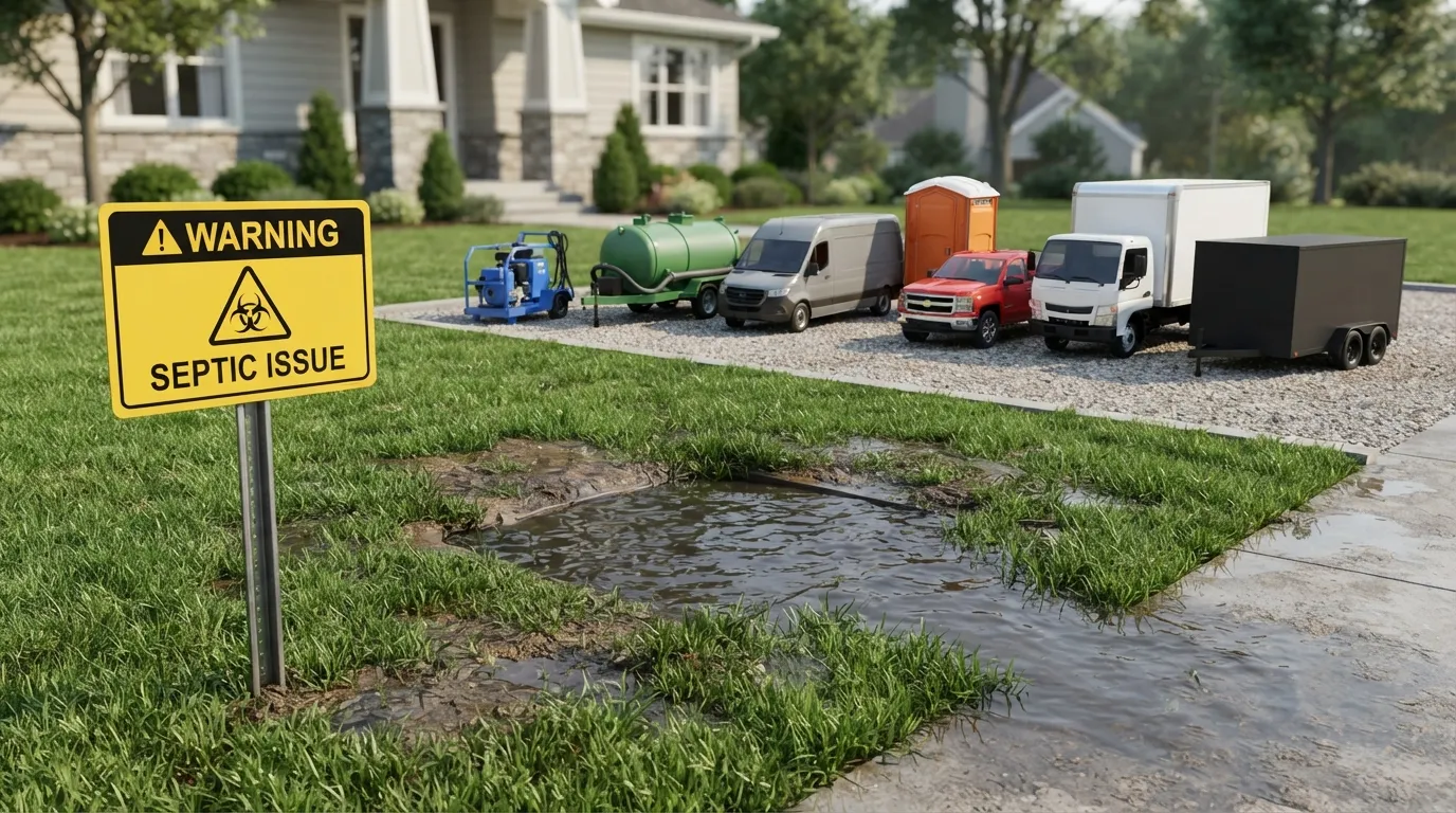 Septic Tank Warning Signs in Charleston, SC